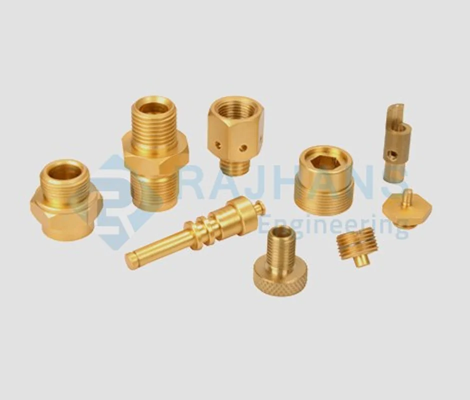 Turned brass automobile components