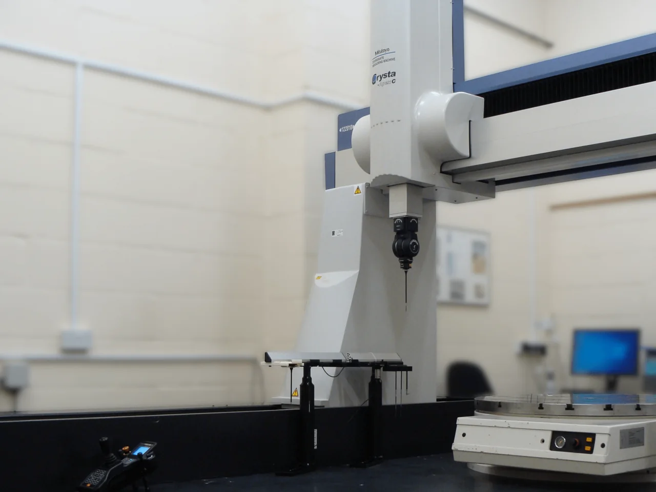 Coordinate measuring machine used for dimensional inspection